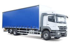 Car Hire St Neots - 26 Tonne Curtain Side Truck - Truck hire St neots