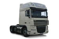 Car Hire St Neots - 44 Tonne Sleeper Truck - Truck hire St neots